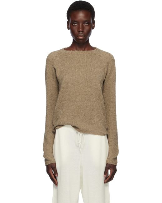 The Row Multicolor Khaki Kathy Sweater
