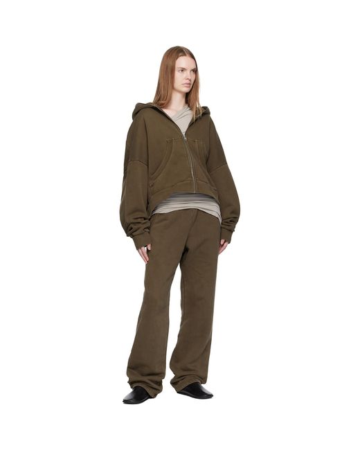 Entire studios Brown Eternal Zip Hoodie
