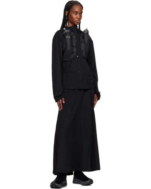 Y-3 ブラック Run ベスト Black
