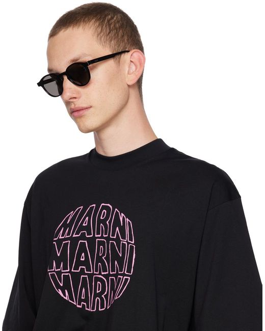 Retrosuperfuture Black 'the Warhol' Sunglasses for men
