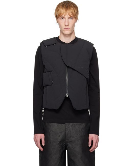 Veste Étagée Noire Rembourrée En Duvet HELIOT EMIL pour homme en coloris Black