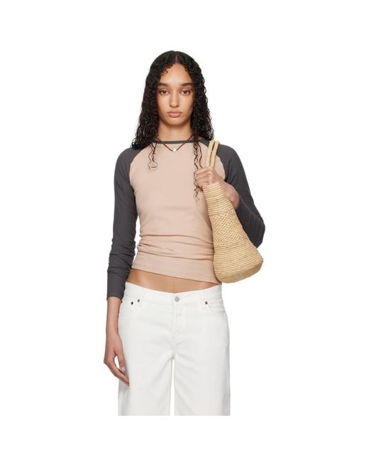 Baserange White Ssense Exclusive & Gene Long Sleeve T-Shirt