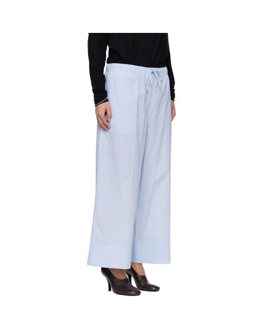 Totême  Black Wide Summer Trousers