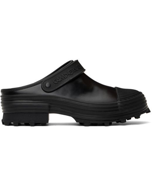 メンズ CAMPERLAB ブラック Traktori クロッグ Black