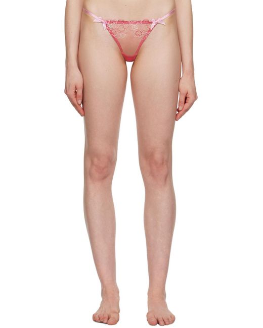 Agent Provocateur Multicolor Pink Maysie Thong