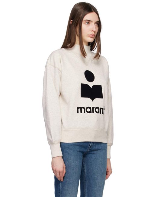 Isabel Marant Black Off- Moby Sweatshirt