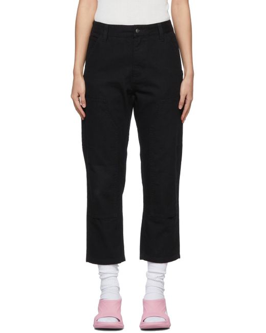 Wardrobe NYC Cotton Carhartt Edition Wip Trousers in Black | Lyst