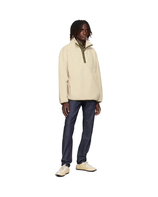 A.P.C. Black Off- Willy Sweatshirt for men