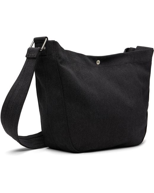 A.P.C. Black Journal Satchel