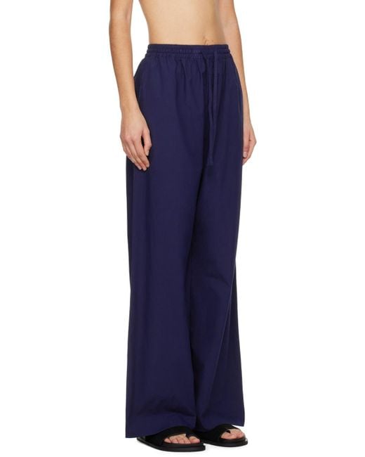 Matteau Blue Relaxed Trousers