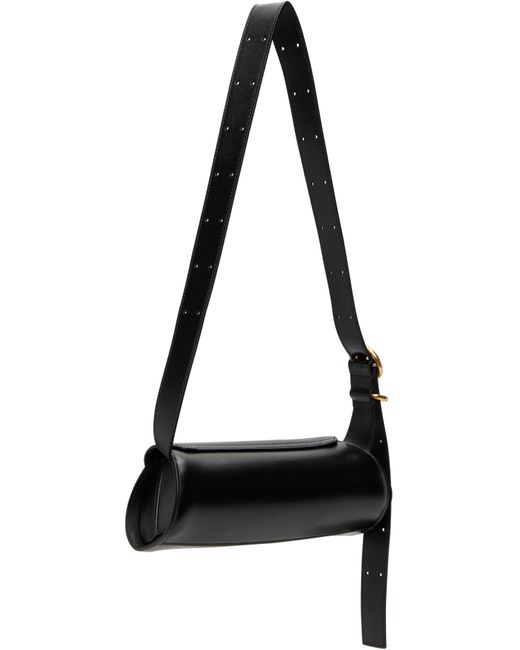 Jil Sander Black Cannolo Mini Bag