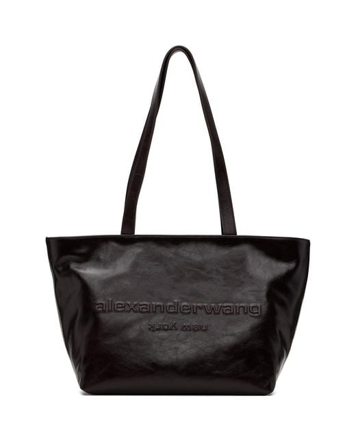 Alexander Wang Black Burgundy Punch Medium Tote