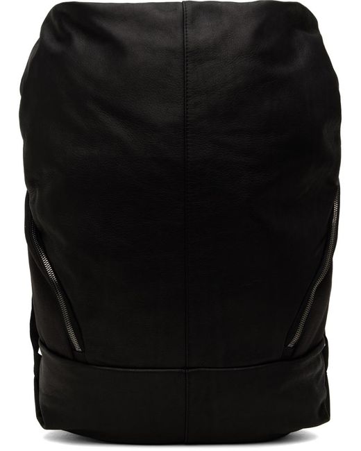 Côte&Ciel Black Timsah Alias Backpack for men