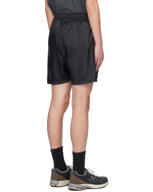 Palmes Black Olde Shorts for men