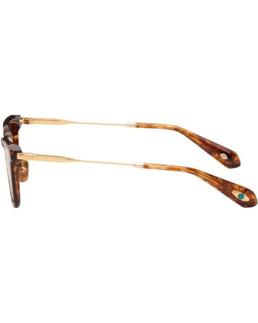 Lunetterie Generale Brown 'Chivalry Isn'T Dead' Sunglasses for men