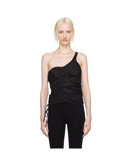 Deiji Studios Black Scrunchie Top