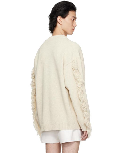 Nanushka Natural Off- Julien Sweater for men