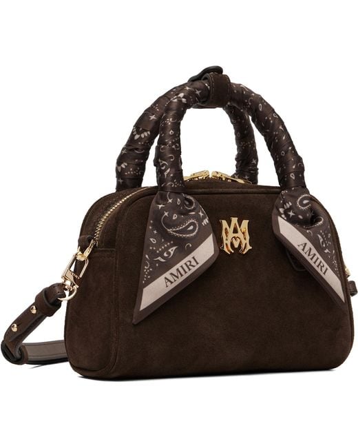Amiri Black Micro Ma Bowling Bag