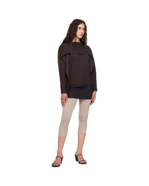Belle Anna Black Stream Top