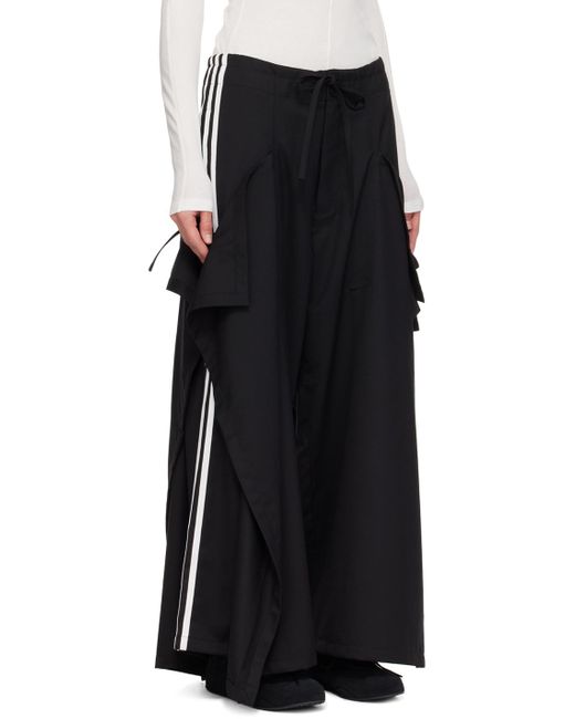 Y-3 Black Refined Woven Trousers