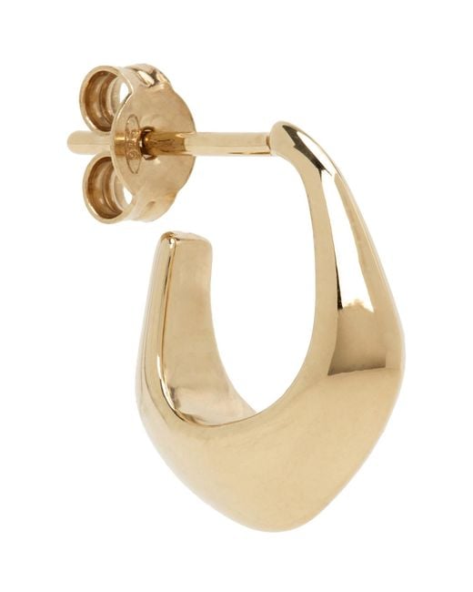 Lemaire Metallic Mini Drop Single Earring for men