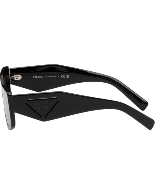 Prada Gray Cat-Eye Sunglasses