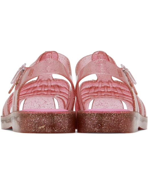 Melissa Black Pink Possession Loafers