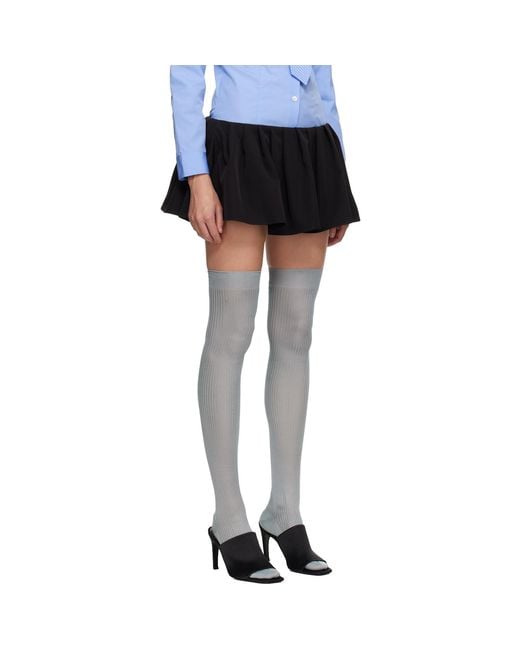 Sandy Liang Black Theo Skort