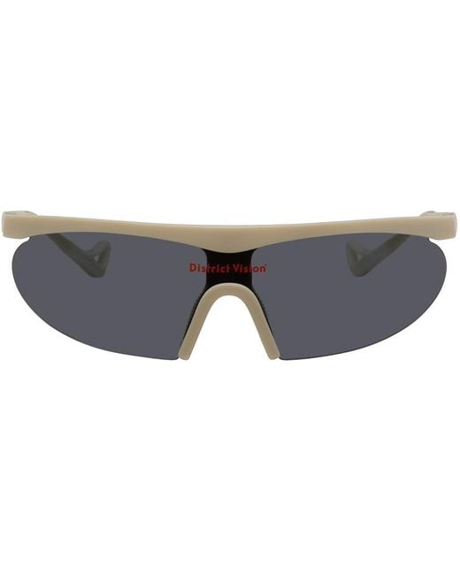 District Vision Black Off- Koharu Eclipse Sunglasses for men