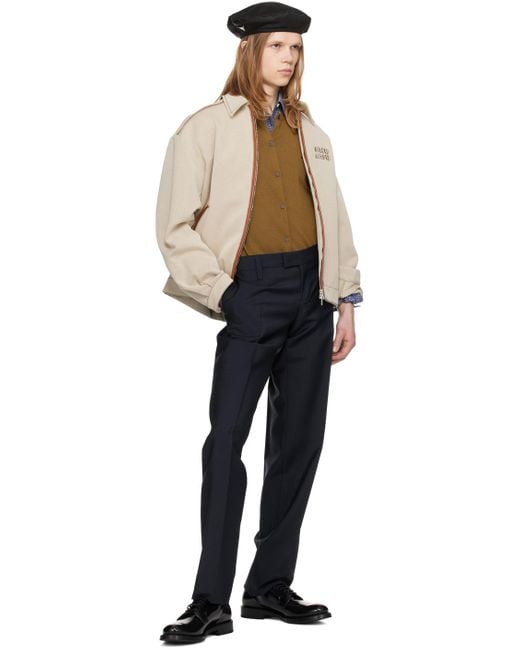 Miu Miu Natural Jacquard Jacket for men