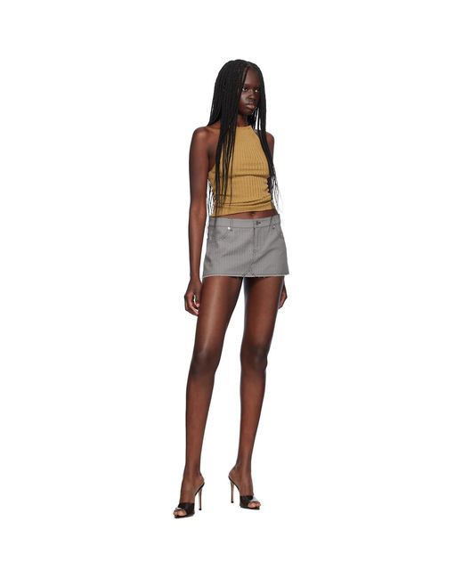 Miaou Black Miss Miniskirt