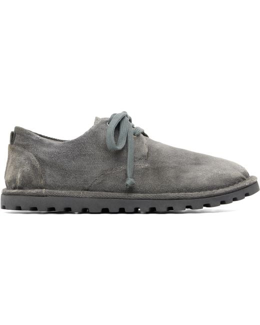 MARSELL Gomme Black Sancrispa Derbys for men