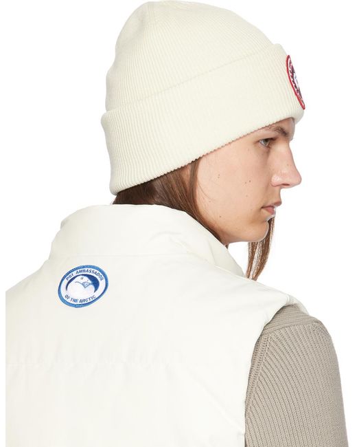 Canada Goose Merino Wool Arctic Beanie for Men Lyst