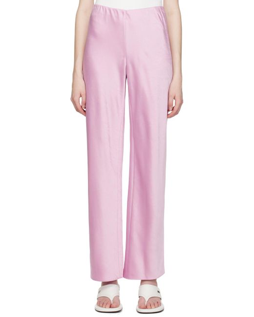 Vince Pink Bias Trousers