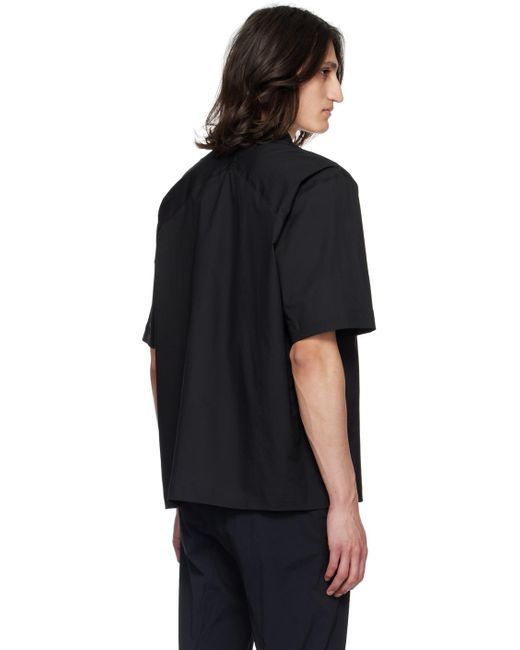 Veilance Black Demlo Shirt for men