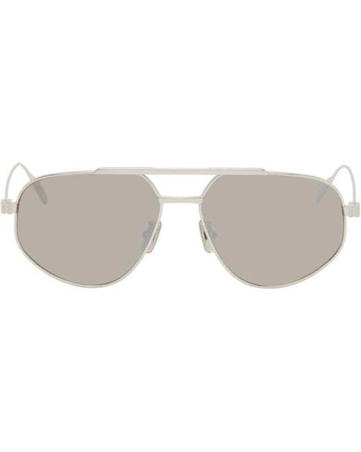 Givenchy Black Silver Gv Speed Sunglasses for men