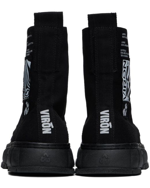 Viron Black 1992Z Boots for men