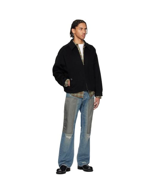 Acne Black Cashmere Jacket for men
