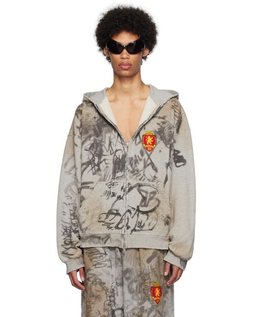 Balenciaga Black Skater Hoodie for men