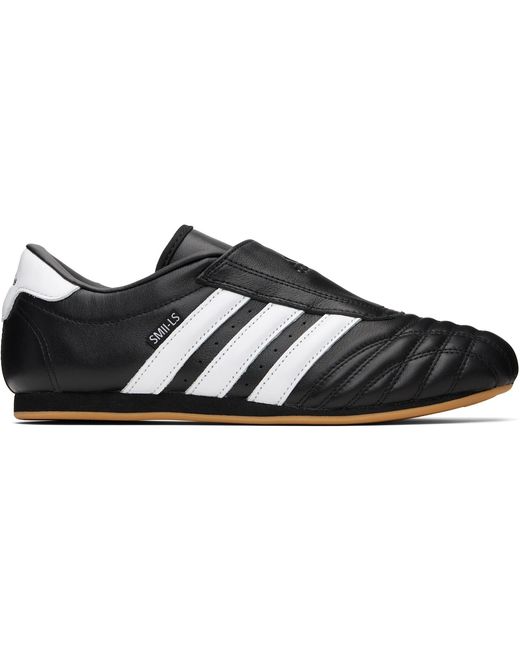 Adidas Originals Black 'Adidas' Taekwondo Sneakers for men
