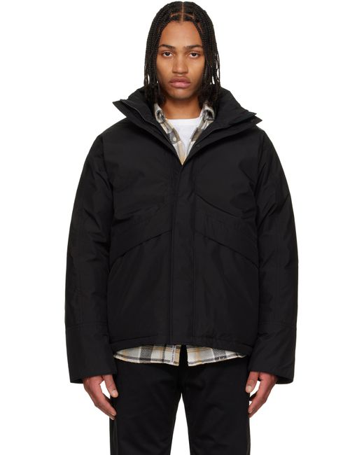 Nanamica Black Gore-Tex Short Down Jacket for men