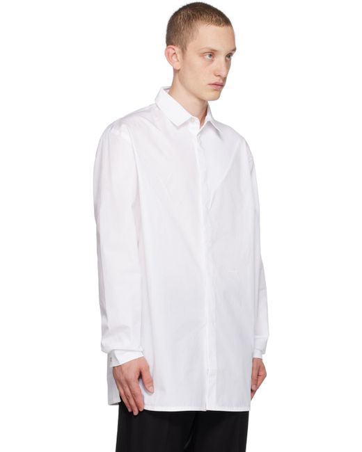 A_COLD_WALL* * White Paneled Shirt for men