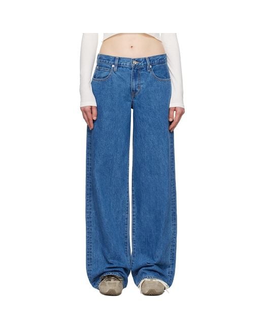 SLVRLAKE Denim Blue Mica Jeans