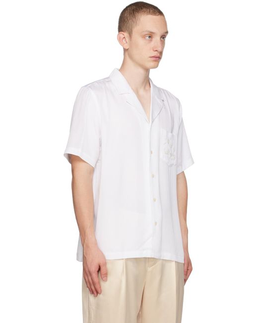 Soulland White Orson Shirt for men