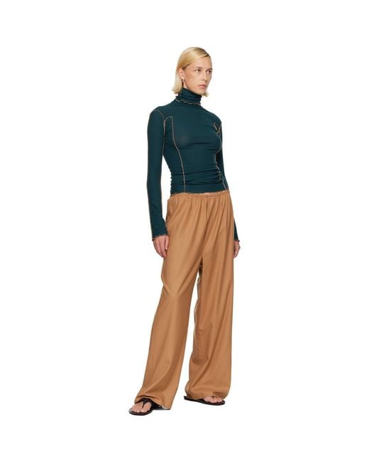 Baserange Blue Omato Turtleneck