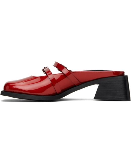 Justine Clenquet Black Andie Mules