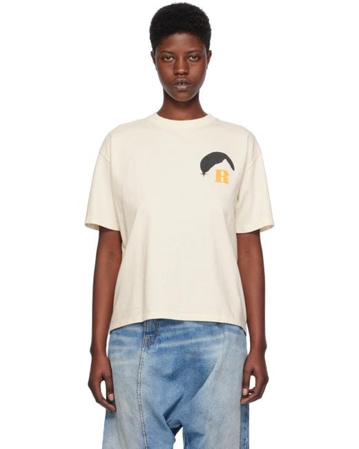 Rhude Blue Off-white Moonlight T-shirt