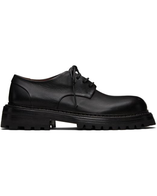 Marsèll Black Carrucola Derbys for men