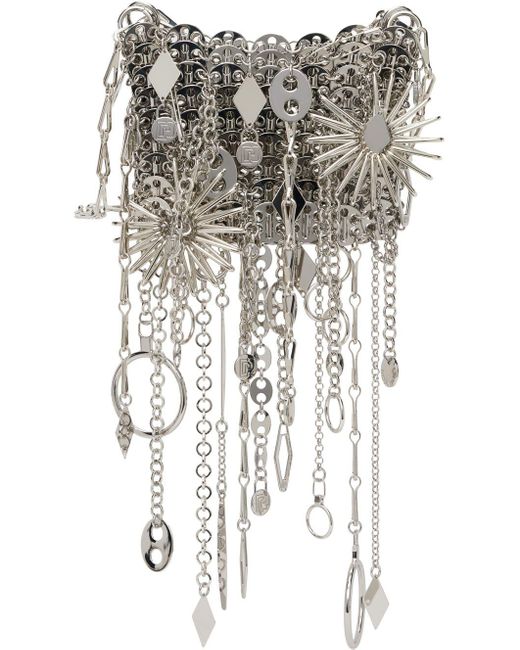 Paco Rabanne Multicolor Silver Nano Punk 1969 Bag