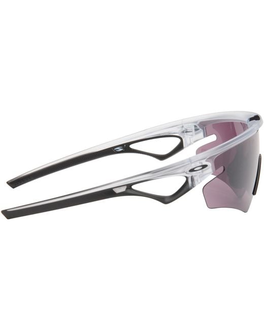 Oakley Purple Transparent Sphaera Slash Sunglasses for men